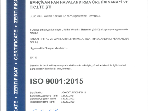 ISO 9001:2015